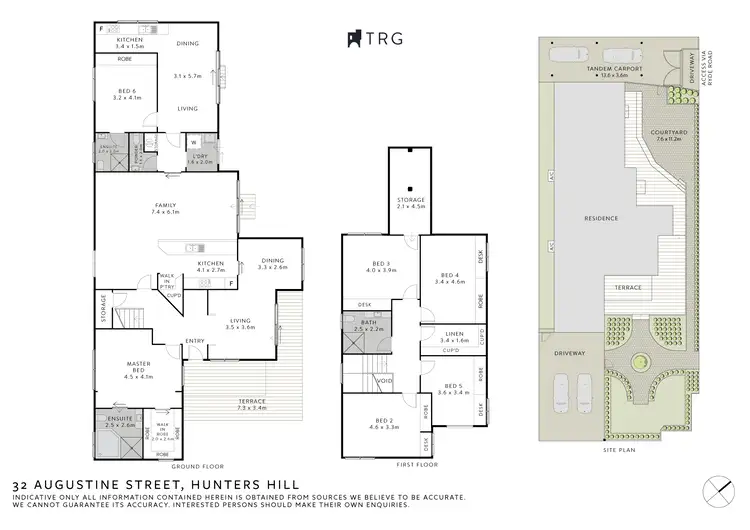 Floorplan of Homely house listing, 32 Augustine Street, Hunters Hill NSW 2110