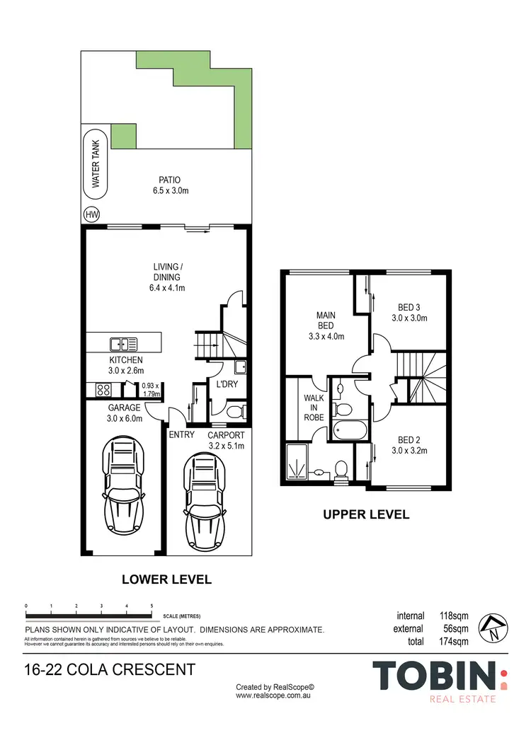 Floorplan of Homely townhouse listing, 16/22 Cola Crescent, Wynnum West QLD 4178