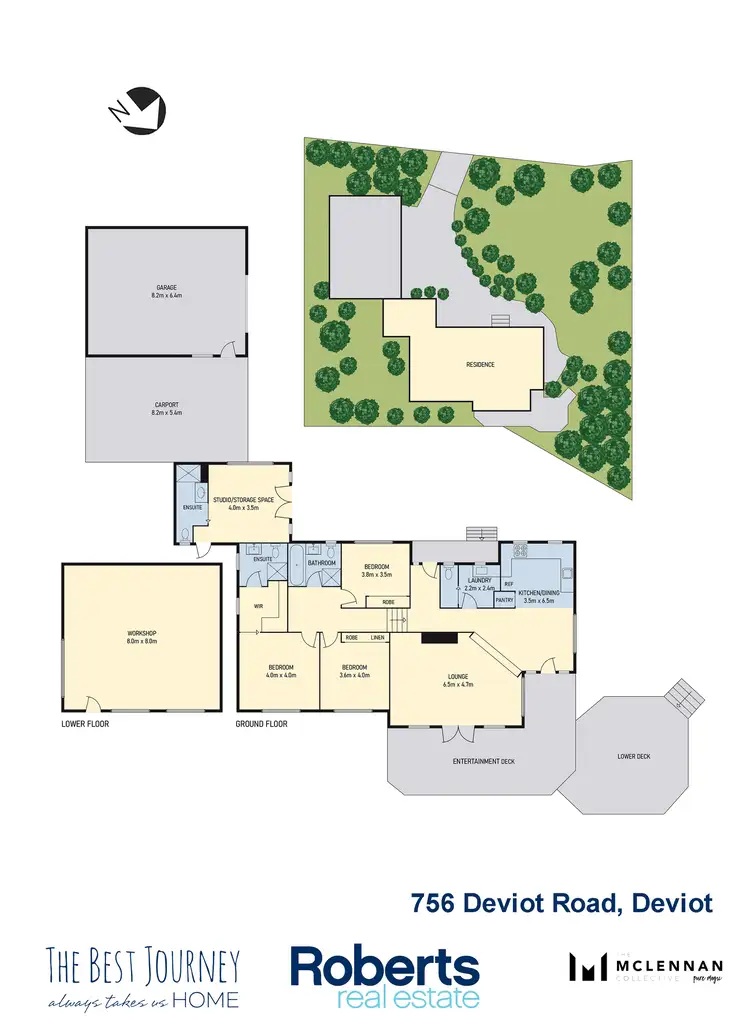Floorplan of Homely house listing, 756 Deviot Road, Deviot TAS 7275