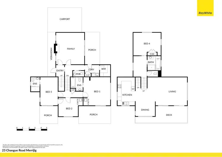 Floorplan of Homely house listing, 23 Changue Road, Merrijig VIC 3723
