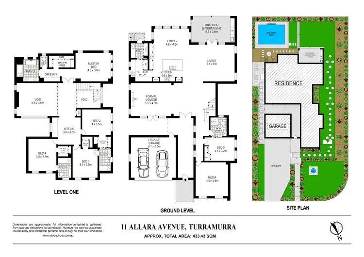Floorplan of Homely house listing, 11 Allara Avenue, Turramurra NSW 2074