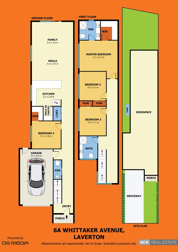Floorplan of Homely house listing, 6A Whittaker Avenue, Laverton VIC 3028