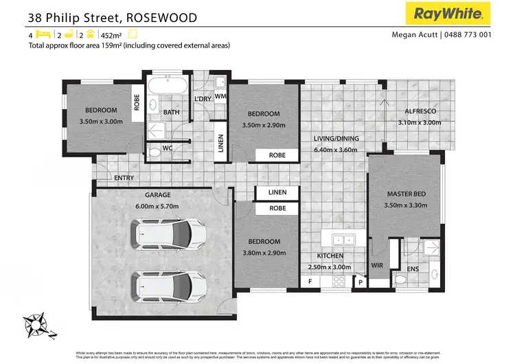 Floorplan of Homely house listing, 38 Philip Street, Rosewood QLD 4340