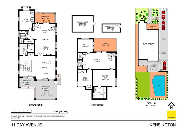 Floorplan of Homely house listing, 11 Day Avenue, Kensington NSW 2033