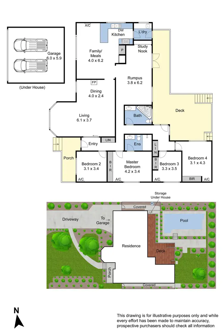 Floorplan of Homely house listing, 330 Gallaghers Road, Glen Waverley VIC 3150