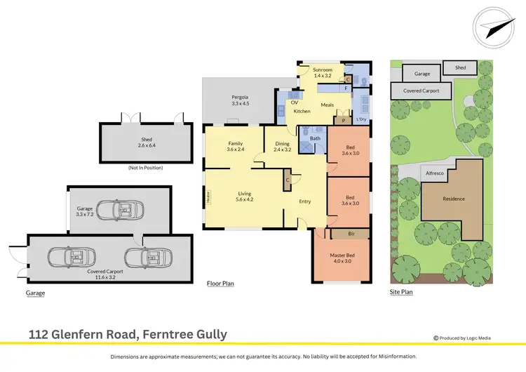 Floorplan of Homely house listing, 112 Glenfern Road, Ferntree Gully VIC 3156