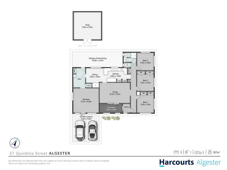 Floorplan of Homely house listing, 37 Quintinia Street, Algester QLD 4115
