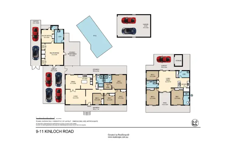 Floorplan of Homely house listing, 9-11 Kinloch Road, Daisy Hill QLD 4127