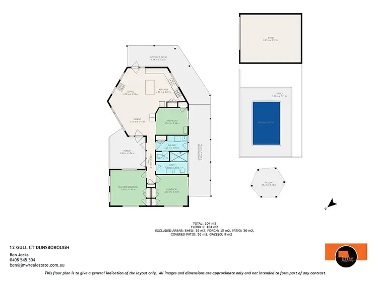 Floorplan of Homely house listing, 12 Gull Court, Dunsborough WA 6281