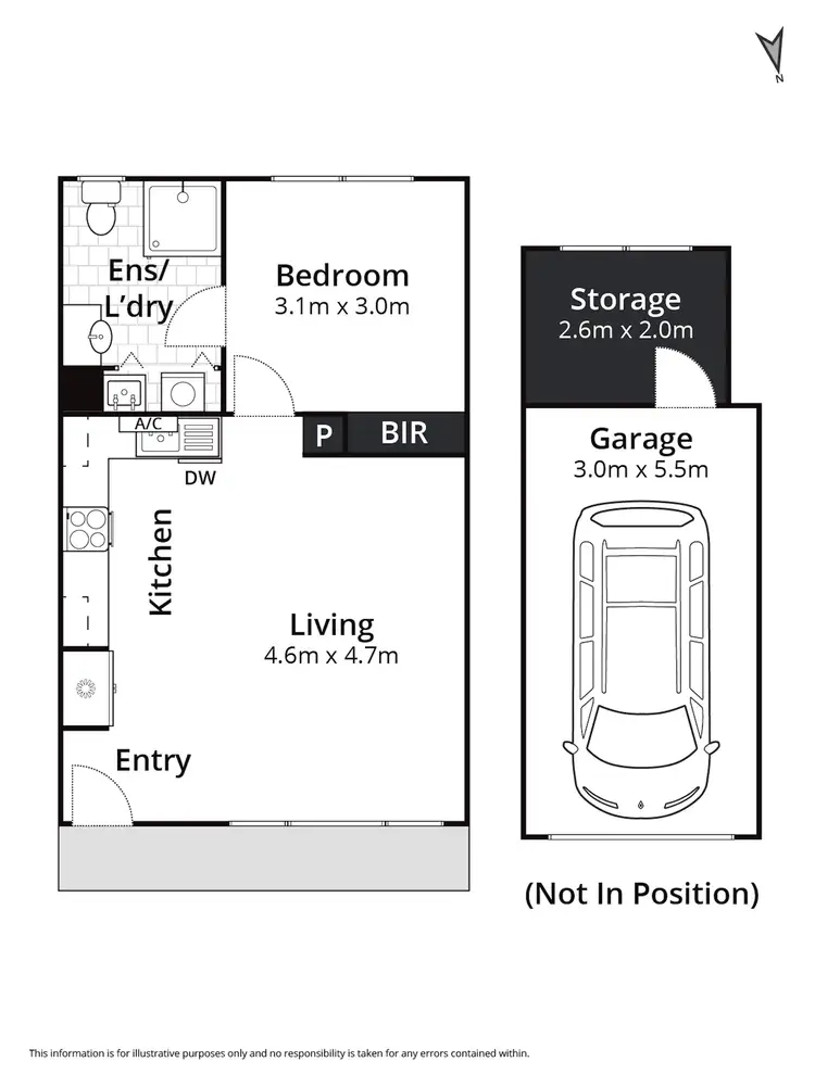Floorplan of Homely apartment listing, 11/10 Fitzroy Street, Geelong VIC 3220
