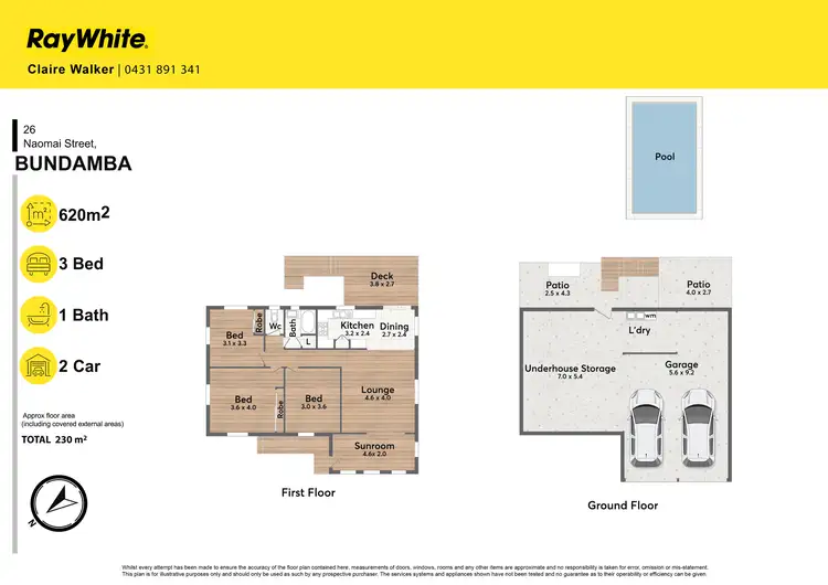 Floorplan of Homely house listing, 26 Naomai Street, Bundamba QLD 4304