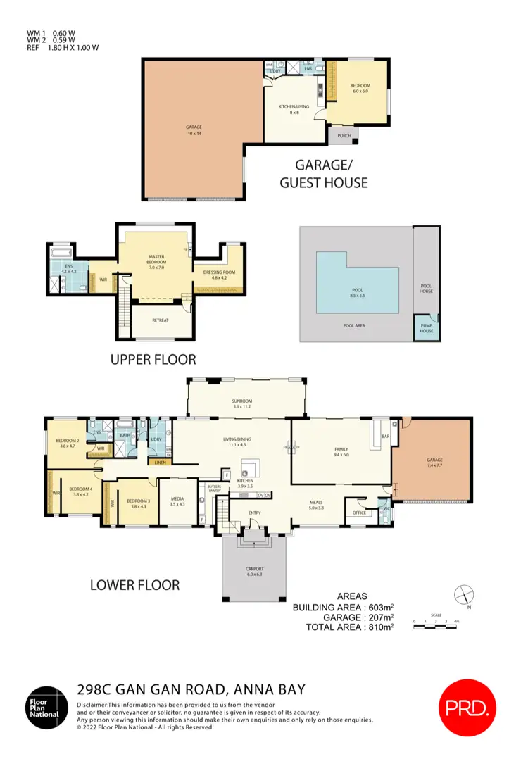 Floorplan of Homely house listing, 298C Gan Gan Road, Anna Bay NSW 2316