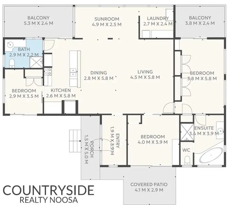 Floorplan of Homely house listing, 11 Gumleaf Close, Doonan QLD 4562