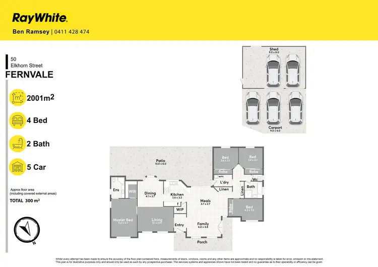 Floorplan of Homely house listing, 50 Elkhorn Street, Fernvale QLD 4306