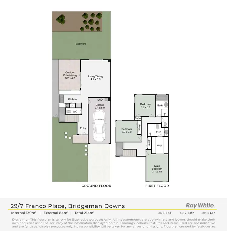 Floorplan of Homely townhouse listing, 29/7 Franco Place, Bridgeman Downs QLD 4035