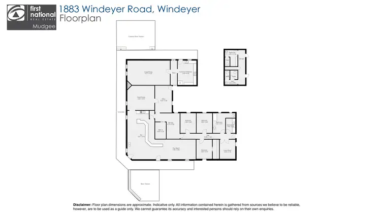 Floorplan of Homely other listing, 1883 Windeyer Road, Mudgee NSW 2850