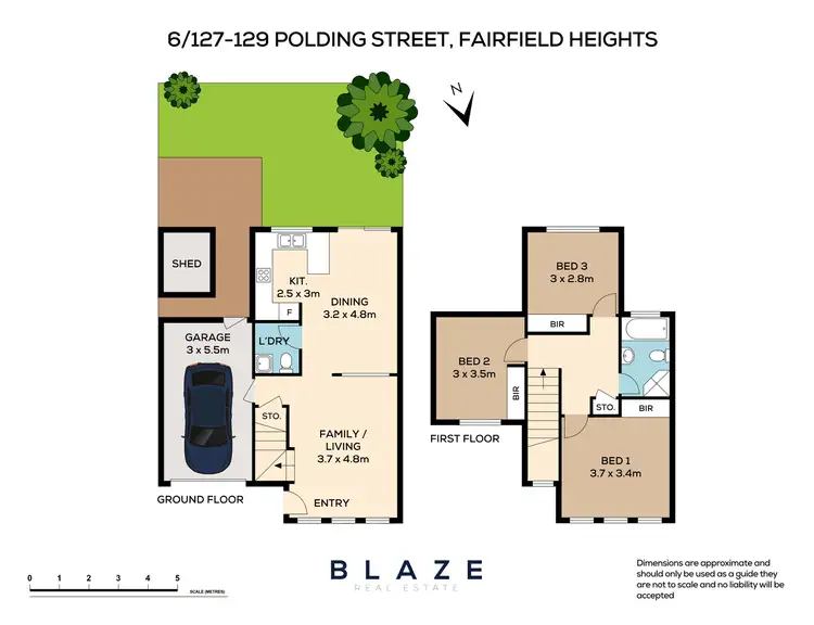 Floorplan of Homely house listing, 6/127-129 Polding Street, Fairfield Heights NSW 2165