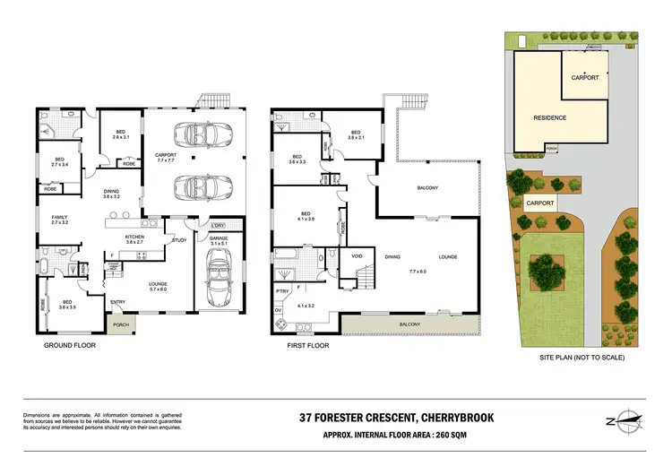Floorplan of Homely house listing, 37 Forester Crescent, Cherrybrook NSW 2126