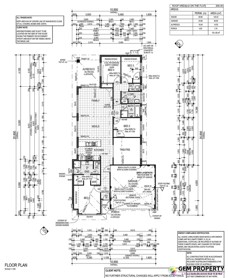 Floorplan of Homely house listing, 145 Sapphire Chase, Wellard WA 6170