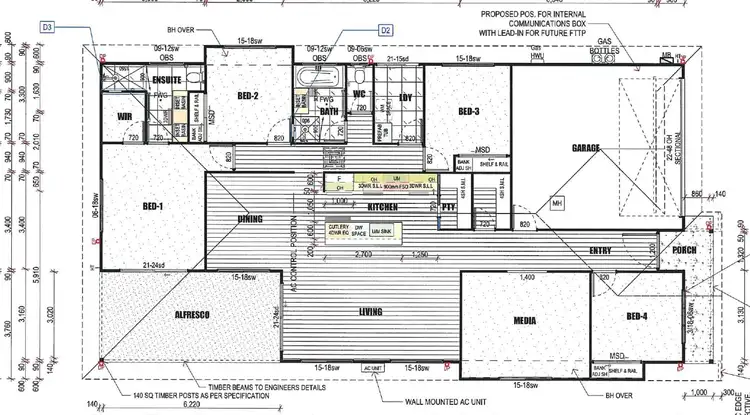 Floorplan of Homely house listing, 13 Basil Court, Nikenbah QLD 4655