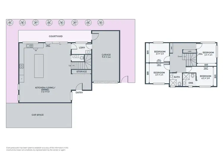 Floorplan of Homely house listing, 26A Felton Avenue, Sunbury VIC 3429