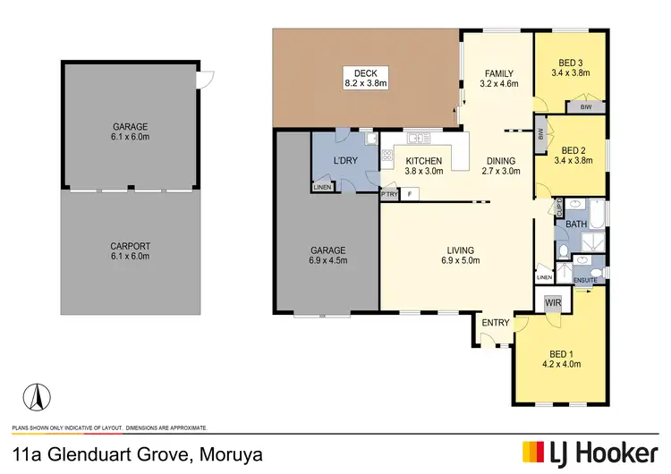 Floorplan of Homely house listing, 11A Glenduart Grove, Moruya NSW 2537