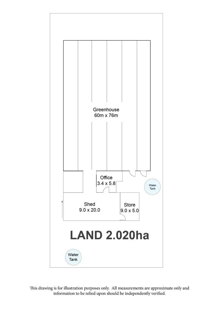 Floorplan of Homely land listing, 111 Womma West Road, Virginia SA 5120