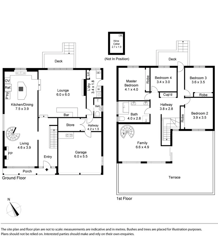 Floorplan of Homely house listing, 6 Aquarius Court, Wheelers Hill VIC 3150