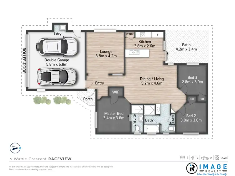 Floorplan of Homely house listing, 6 Wattle Crescent, Raceview QLD 4305