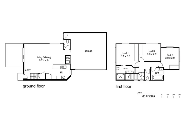 Floorplan of Homely townhouse listing, Address available on request