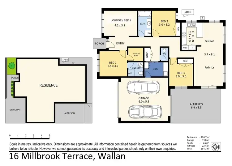Floorplan of Homely house listing, 16 Millbrook Terrace, Wallan VIC 3756