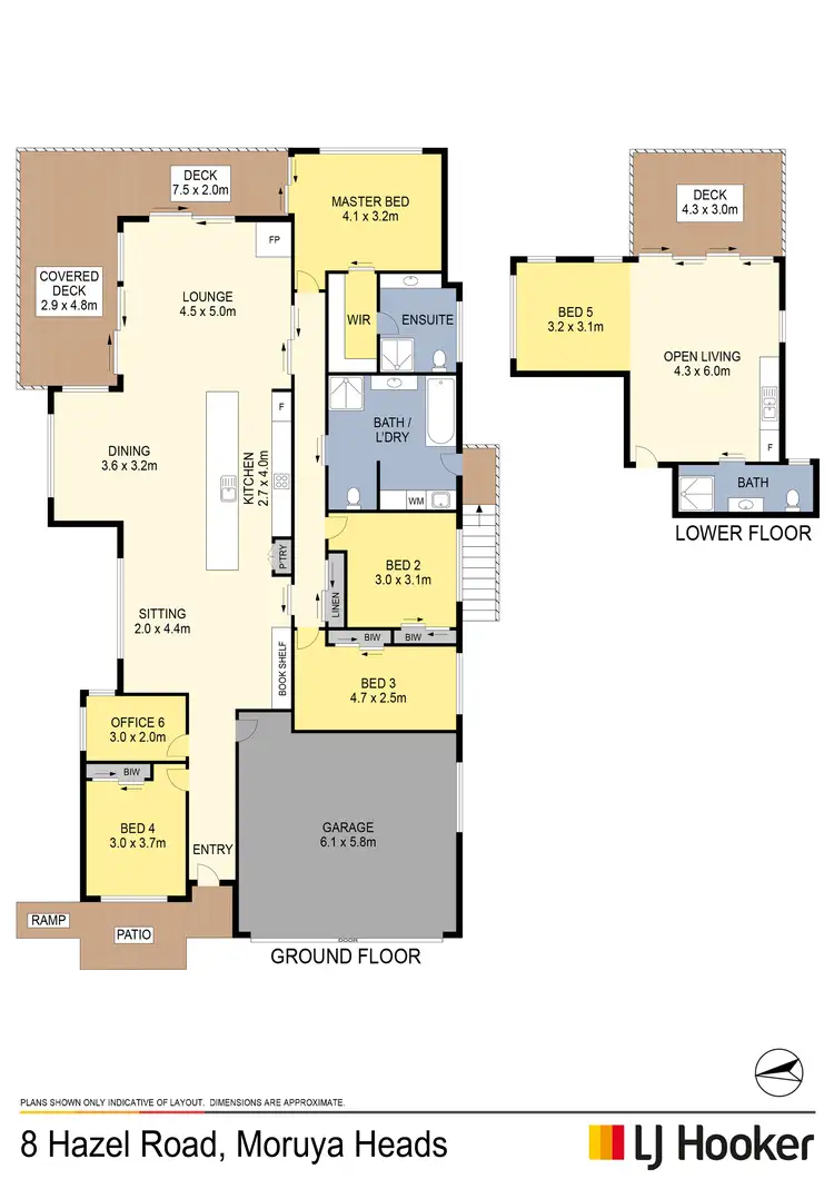 Floorplan of Homely house listing, 8 Hazel Road, Moruya Heads NSW 2537