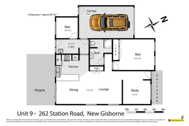 Floorplan of Homely house listing, Unit 9, 262-264 Station Road, New Gisborne VIC 3438