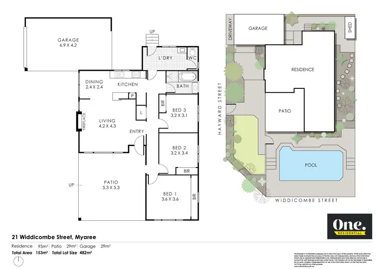 Floorplan of Homely house listing, 21 Widdicombe Street, Myaree WA 6154