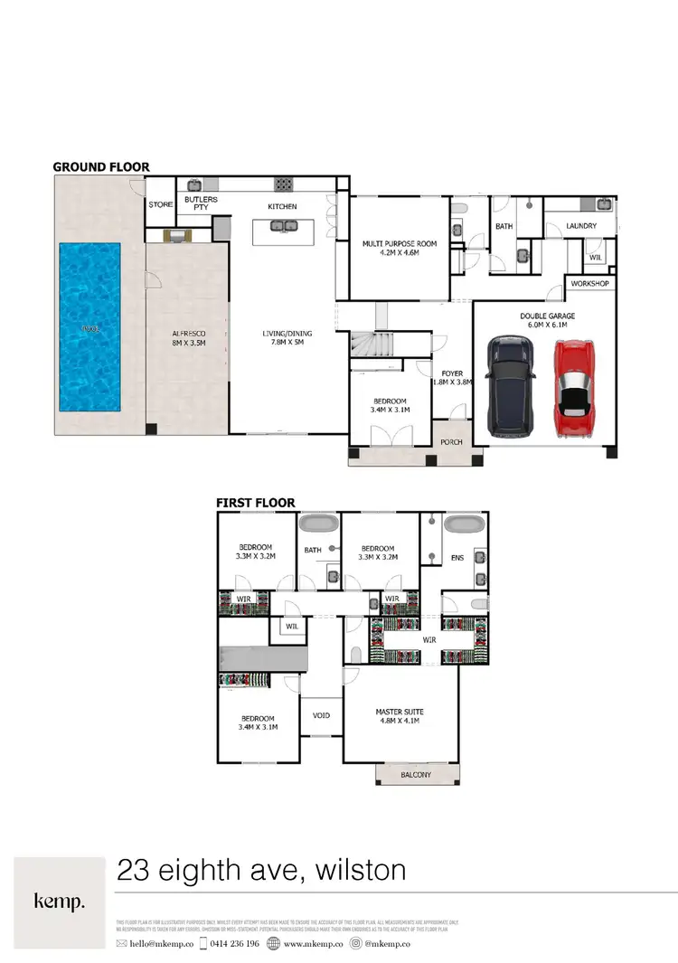 Floorplan of Homely house listing, 23 Eighth Avenue, Wilston QLD 4051