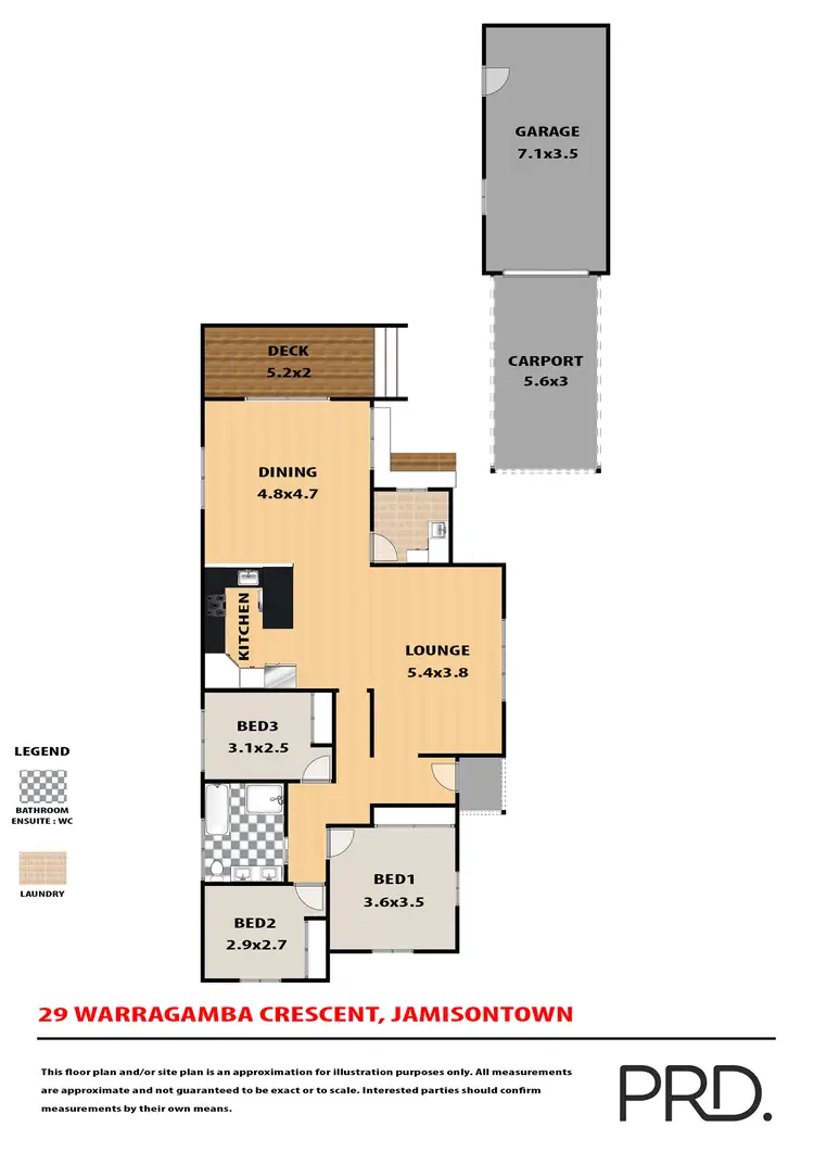 Floorplan of Homely house listing, 29 Warragamba Crescent, Jamisontown NSW 2750