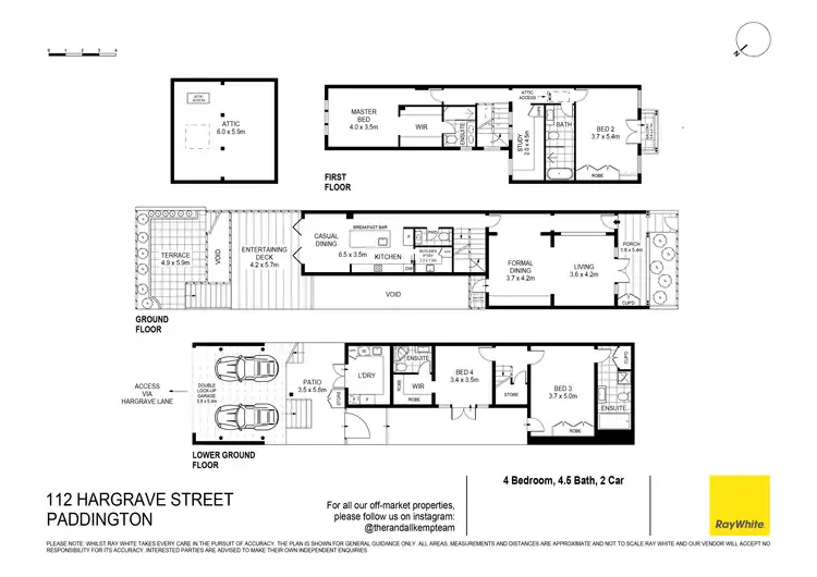 Floorplan of Homely house listing, 112 Hargrave street, Paddington NSW 2021