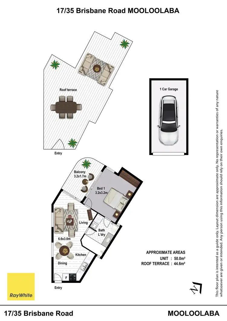 Floorplan of Homely unit listing, 17/35 Brisbane Road, Mooloolaba QLD 4557