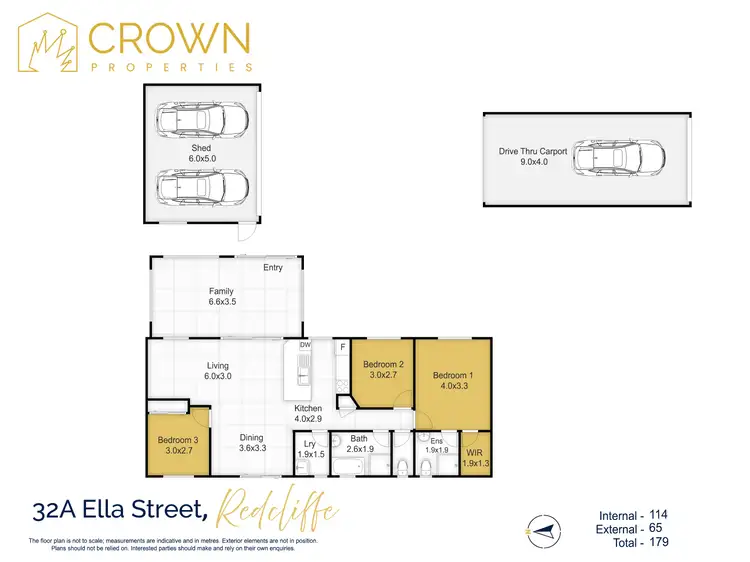 Floorplan of Homely house listing, 32A Ella Street, Redcliffe QLD 4020