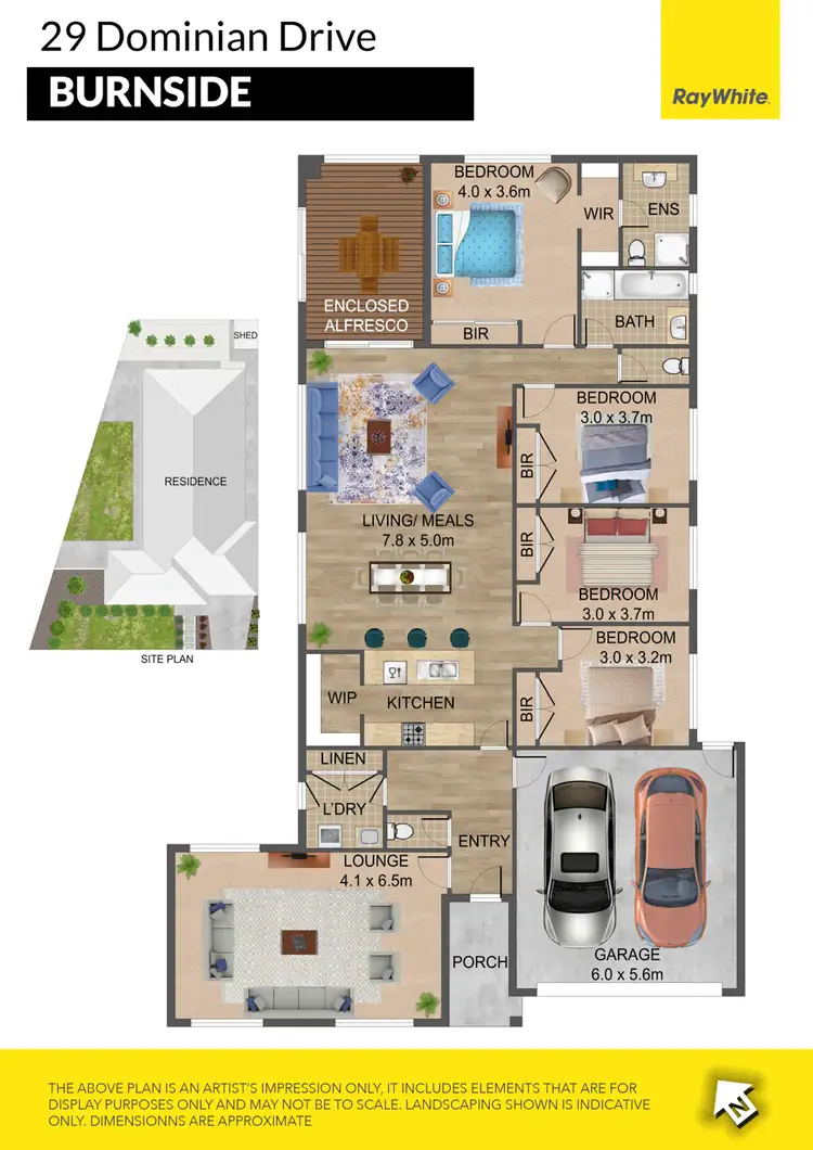Floorplan of Homely house listing, 29 Dominion Drive, Burnside VIC 3023