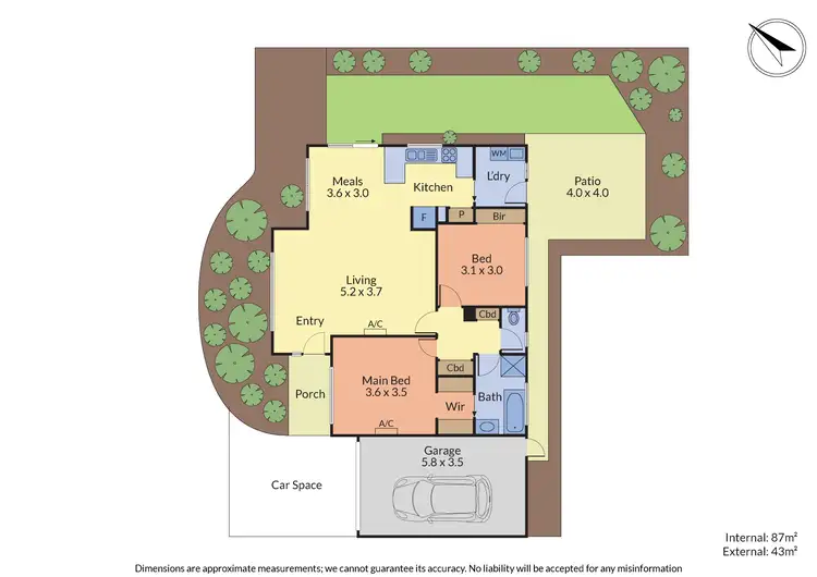 Floorplan of Homely unit listing, 1/152 Underwood Road, Ferntree Gully VIC 3156