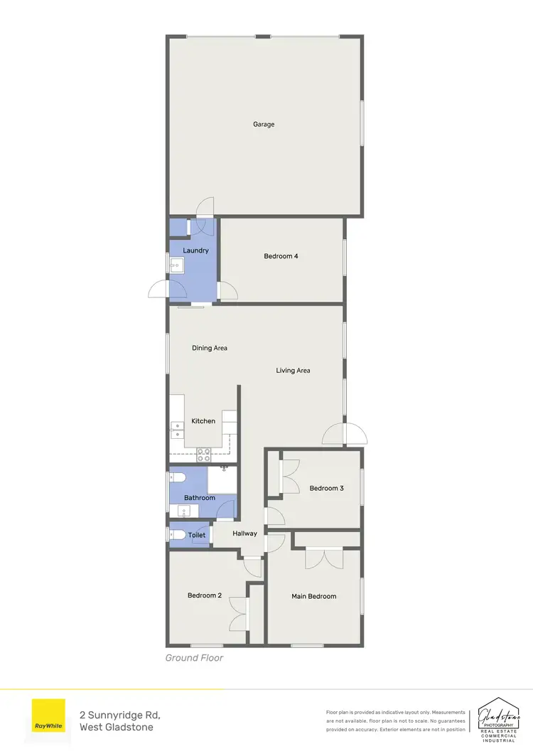 Floorplan of Homely house listing, 2 Sunnyridge Road, West Gladstone QLD 4680