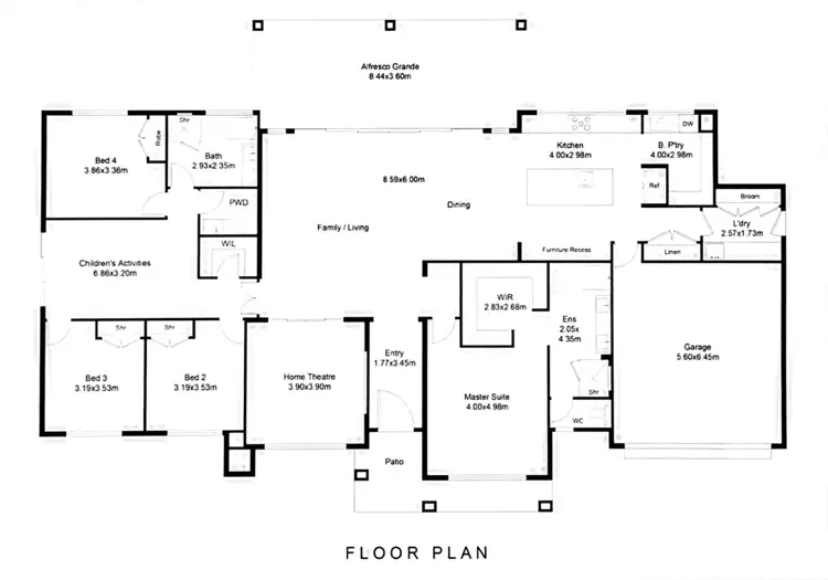 Floorplan of Homely rural property listing, 8 Bull Hill Road, Tinonee NSW 2430