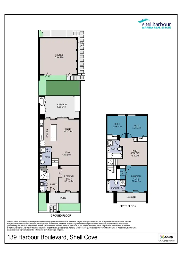 Floorplan of Homely house listing, 139 Harbour Boulevard, Shell Cove NSW 2529