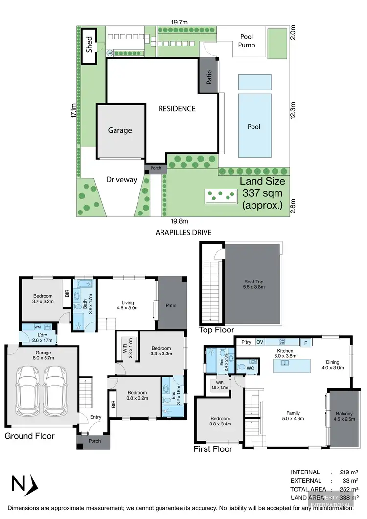 Floorplan of Homely house listing, 19 Arapilles Drive, Templestowe Lower VIC 3107