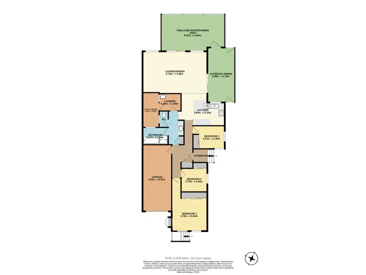 Floorplan of Homely house listing, 23 Ashmore Crescent, Kanahooka NSW 2530
