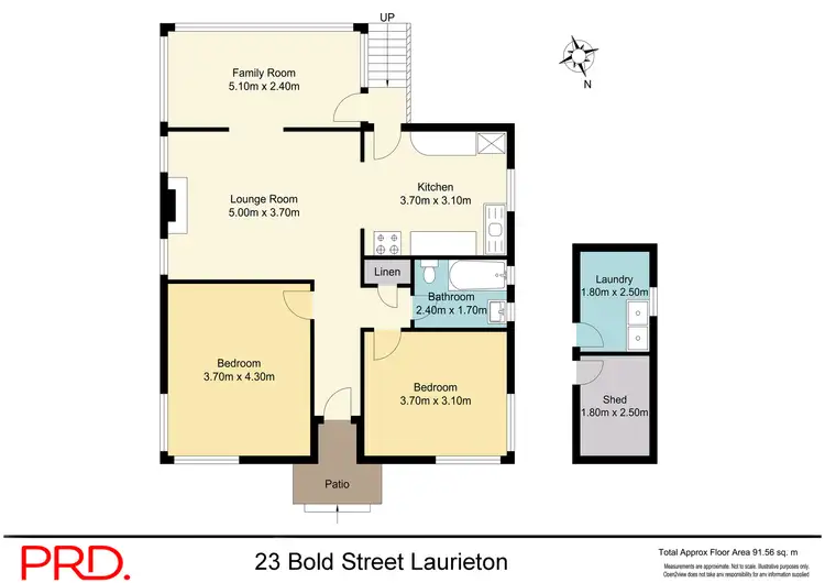 Floorplan of Homely house listing, 23-25 Bold Street, Laurieton NSW 2443