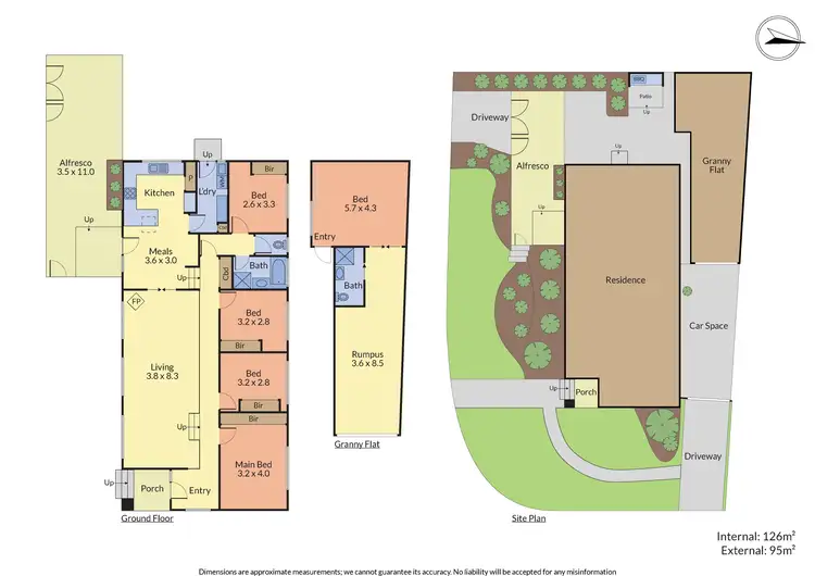 Floorplan of Homely house listing, 5 Adamson Drive, Endeavour Hills VIC 3802