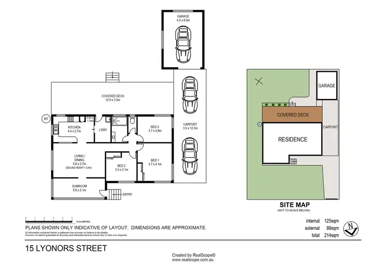 Floorplan of Homely house listing, 15 Lyonors Street, Bracken Ridge QLD 4017