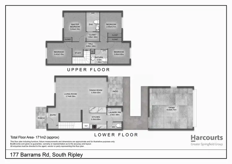 Floorplan of Homely house listing, 177 Barrams Road, South Ripley QLD 4306